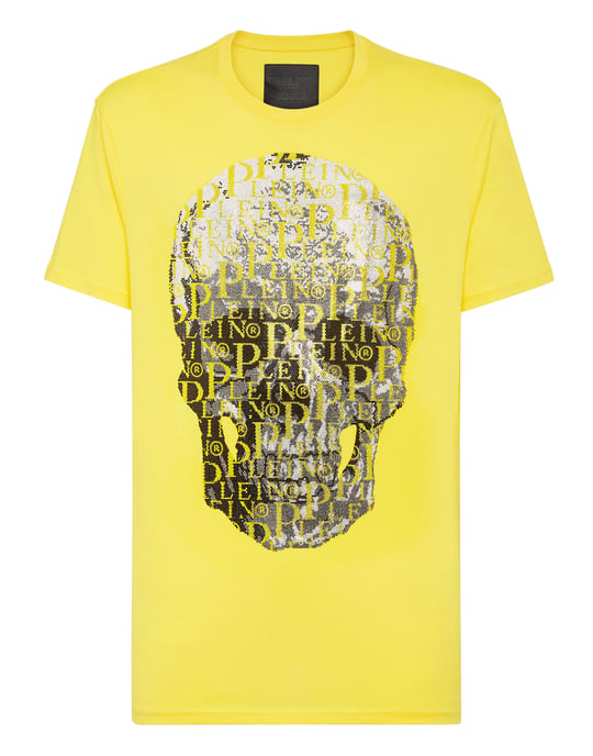 T-Shirt Ronde Hals Skull And Plein - Image 1