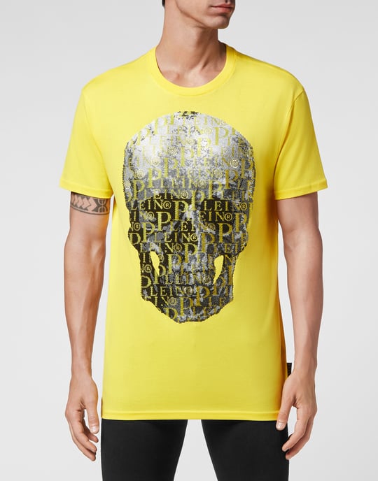T-Shirt Ronde Hals Skull And Plein - Image 2