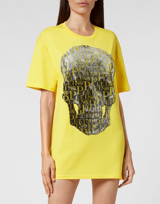 T-Shirt Ronde Hals Skull And Plein - Image 3