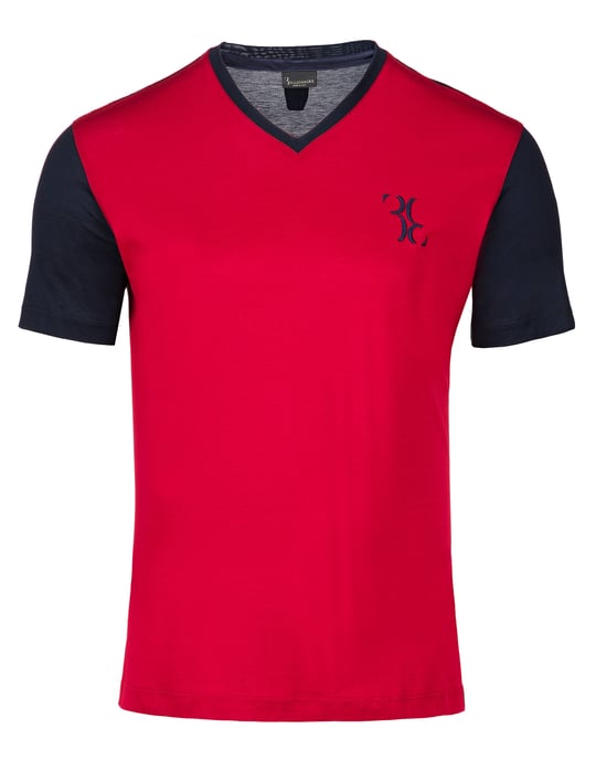 T-Shirt V-Neck Double B - Image 1