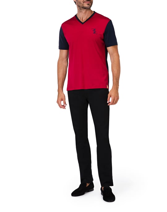 T-Shirt V-Neck Double B - Image 2