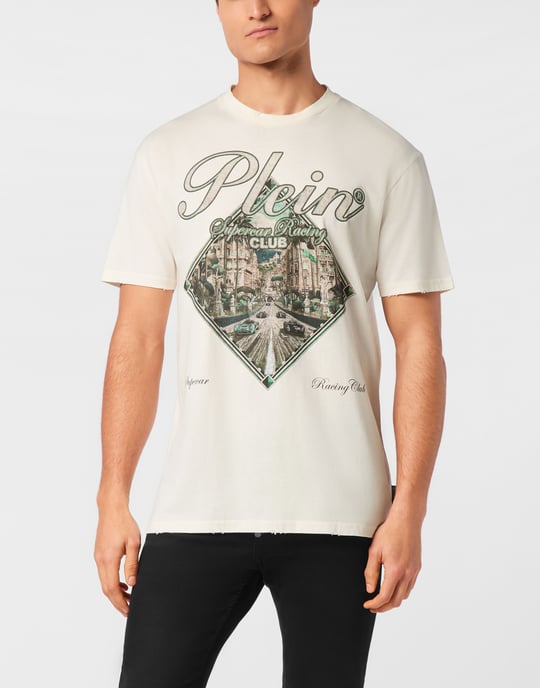 T-shirt med rund hals - Image 3