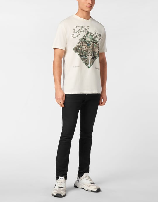 T-shirt med rund hals - Image 4