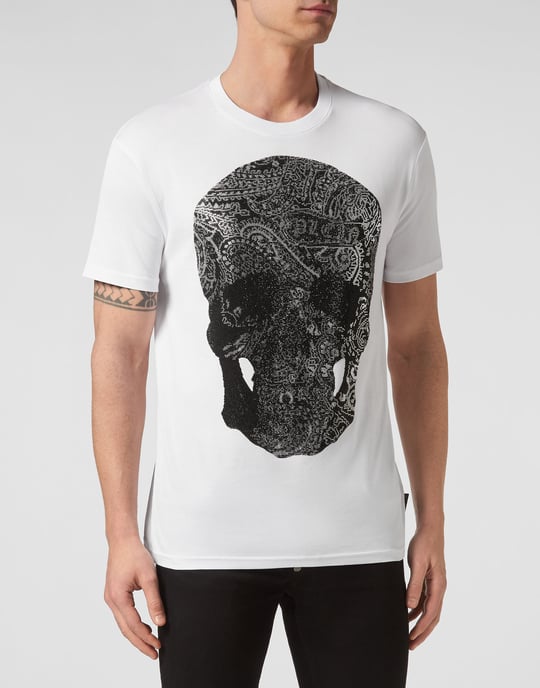 T-Shirt Rund Hals Paisley - Image 2