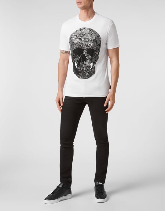 T-Shirt Rund Hals Paisley - Image 4