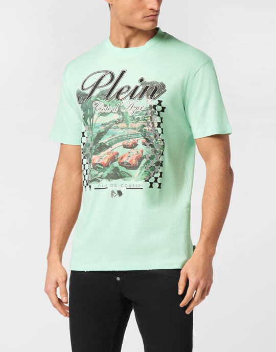 T-Shirt Ronde Hals D Azur - Image 3