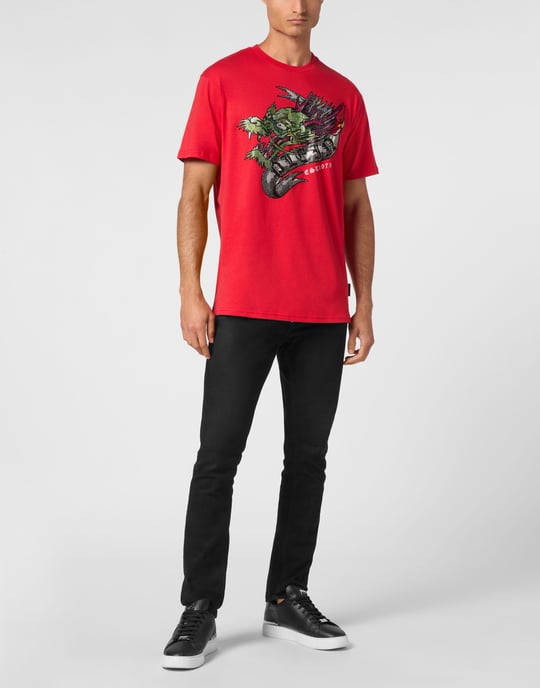 T-Shirt Ronde Hals Tattoo - Image 3