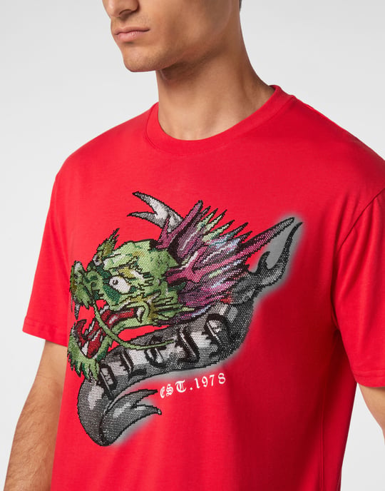 T-Shirt Ronde Hals Tattoo - Image 5