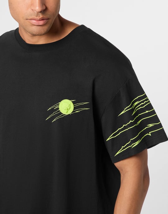 T-Shirt Ronde Hals Ss Scratch - Image 3