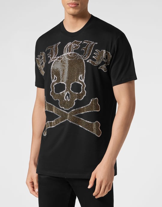 T-Shirt Ronde Hals Gothic Plein - Image 2