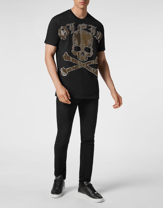 T-Shirt Ronde Hals Gothic Plein - Image 3