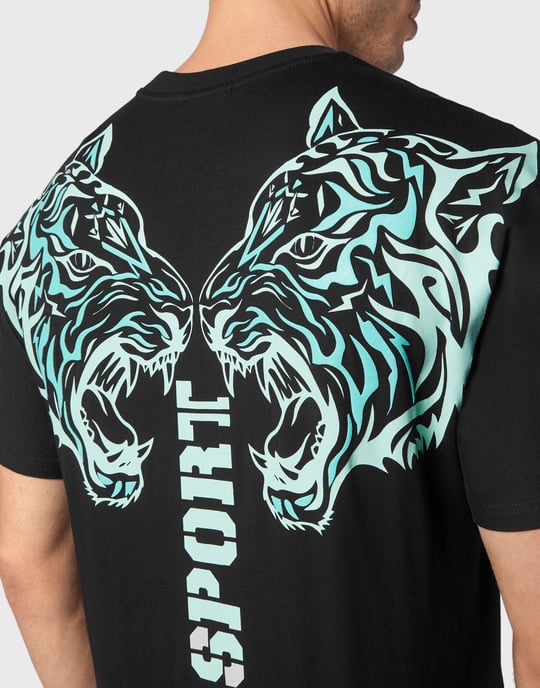 T-shirt Rund Hals Tiger - Image 3