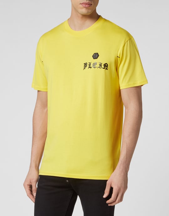 T-Shirt Round Neck Gothic Plein - Image 2