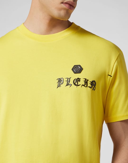 T-Shirt Round Neck Gothic Plein - Image 5