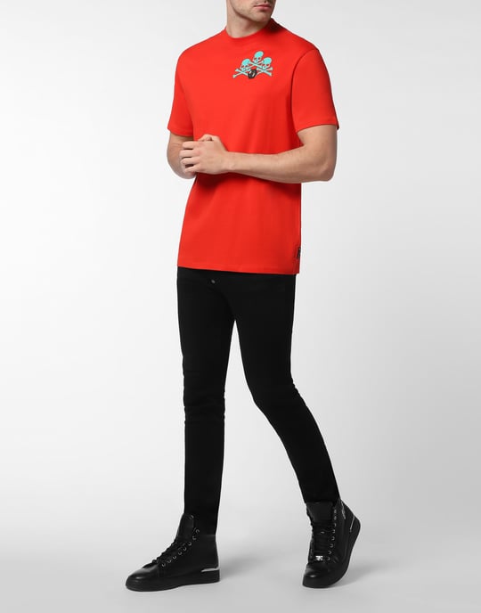 T-Shirt Ronde Hals Skull - Image 4