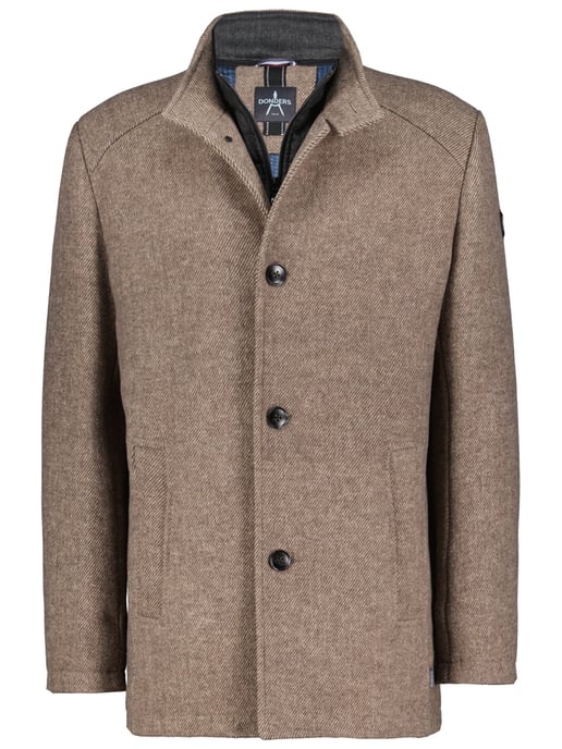 Wooddown wool coat - Antilope - Image 1