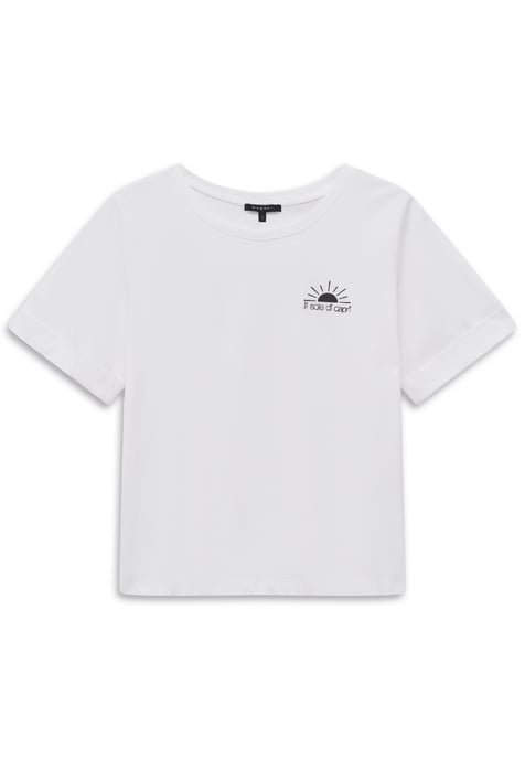 Bugatti Damen T-shirt met moderne pasvorm van katoen - Image 3