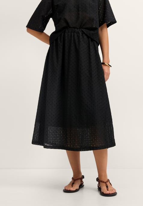 Bugatti Damen Rok met gaatjespatroon - Image 1
