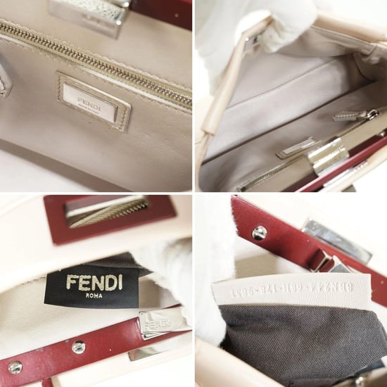 Fendi leren handtas Peekaboo - Image 6