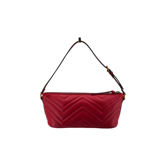 Gucci leren schoudertas GG Marmont - Image 3