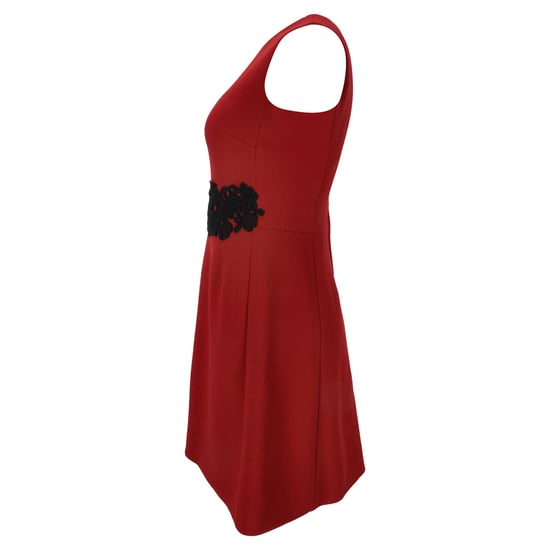 Dolce & Gabbana Mini Dress in Red Virgin Wool - Image 2