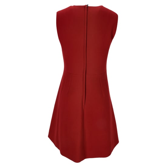 Dolce & Gabbana Mini Dress in Red Virgin Wool - Image 3