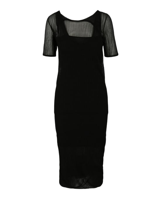 Bottega Veneta Two-Layered Midi Dress - Image 1