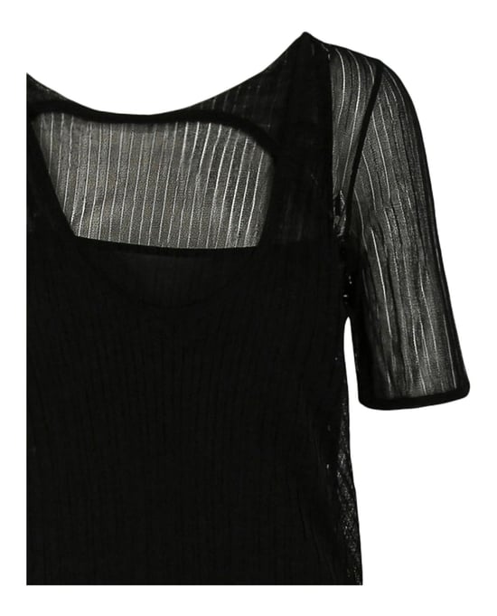 Bottega Veneta Two-Layered Midi Dress - Image 3