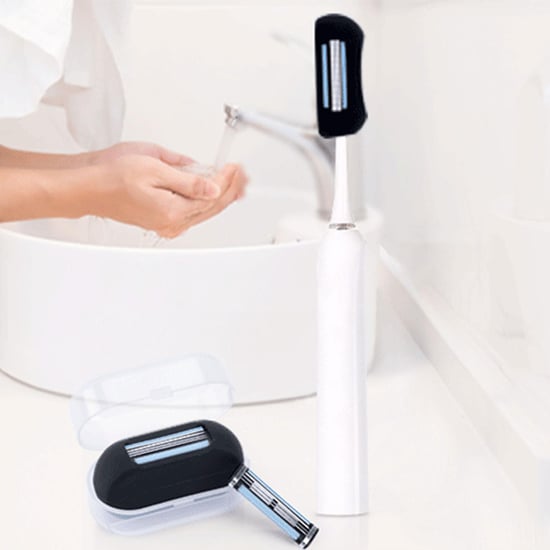 Envie 2-in-1 Finger Shaver Mini Razor Black Portable Travel Compact Trimmer - Image 4