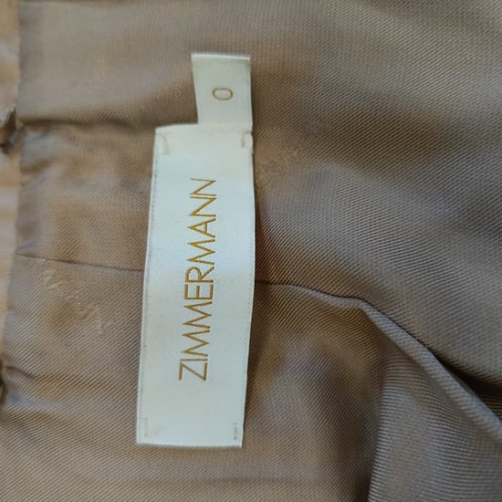 Zimmermann spionageoverall in beige leer - Image 5