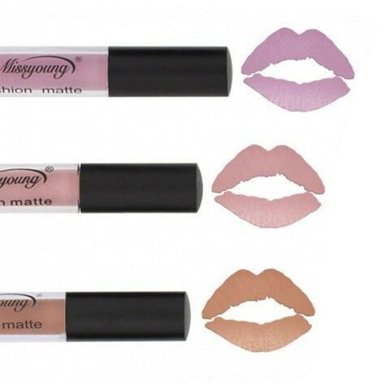 Six Piece Nude Matte Liquid Lipstick Set Waterproof And Long Lasting Highly Pigmented Lip Gloss Cosmetic Beauty Collection For Everyday Wear In Multicolour - Image 1