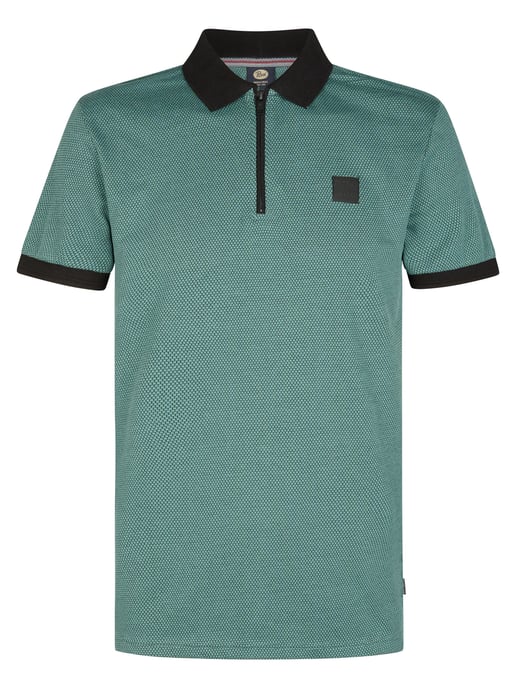 Petrol Industries - Heren Piqué polo Turbo - Groen - Image 1