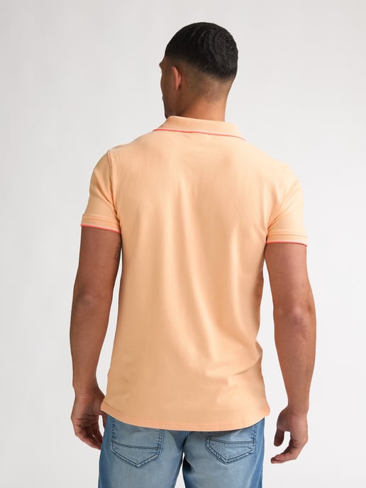 Petrol Industries - Heren Klassieke Polo Wave - Oranje - Image 4