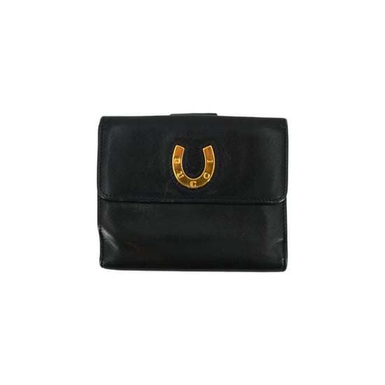 Gucci Vintage Läderplånbok Hästsko - Image 1