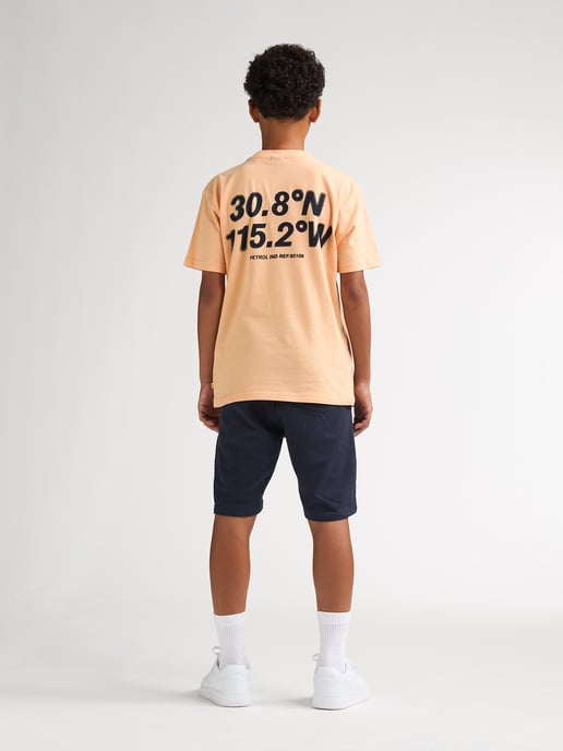 Petrol Industries - Jongens Bedrukt jersey T-shirt Roca - Oranje - Image 6