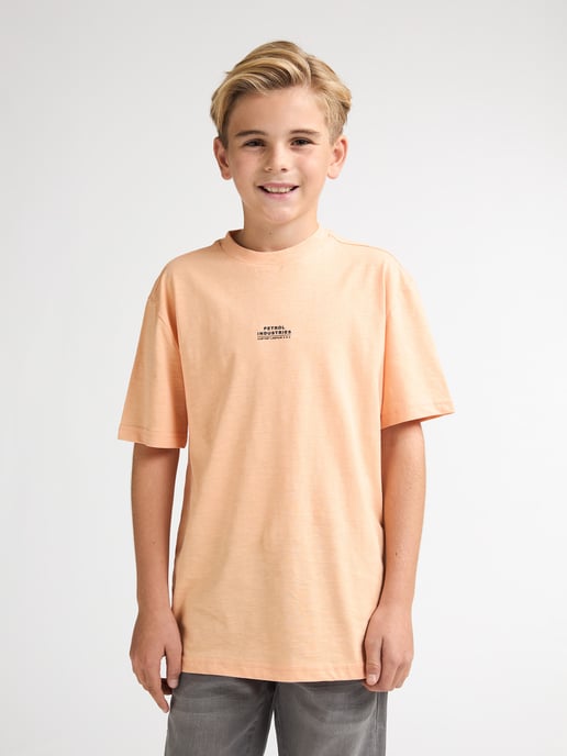 Petrol Industries - Jongens Jersey T-shirt Huizache - Oranje - Image 3
