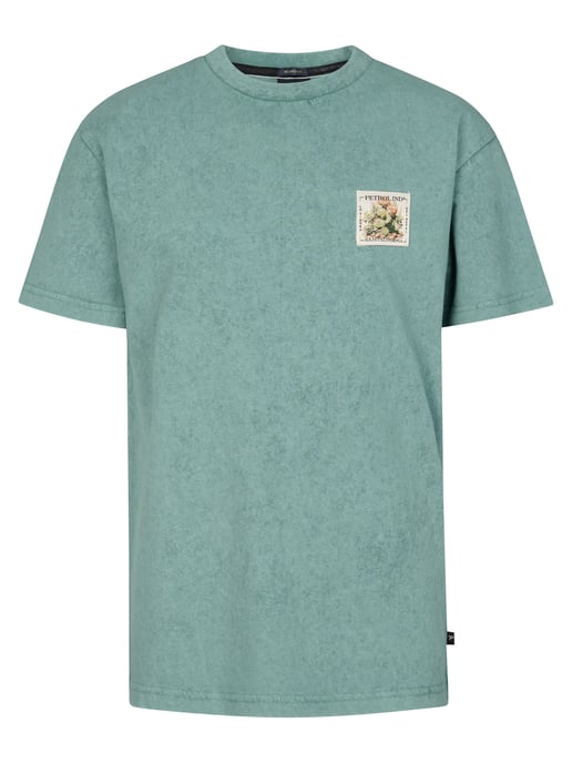 Petrol Industries - Jongens Jersey T-shirt Pitaya - Groen - Image 1