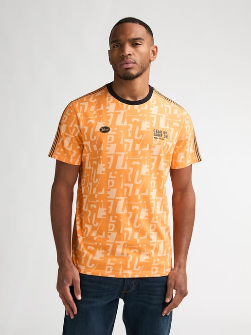 Petrol Industries - Heren Voetbal T-shirt Nederland - Oranje - Image 3