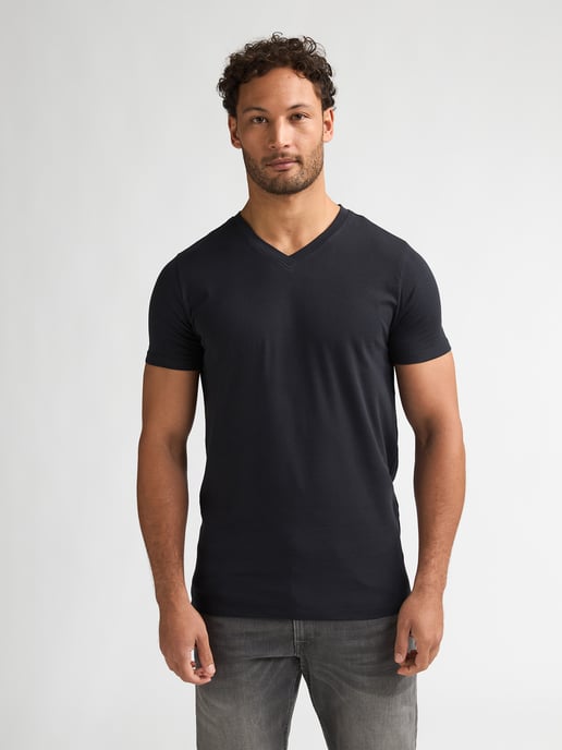 Petrol Industries - Heren 2-Pack Basic T-shirt V-Hals Legacy - Blauw - Image 3