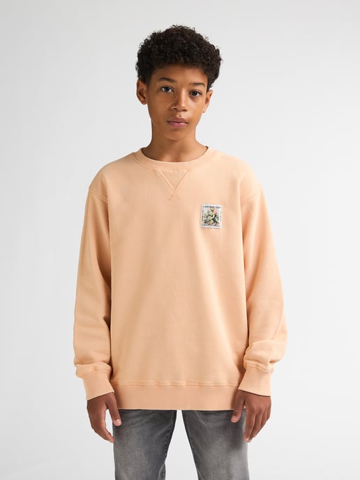 Petrol Industries - Printed Crewneck Sweater Ranchero Boys - Orange - Image 3