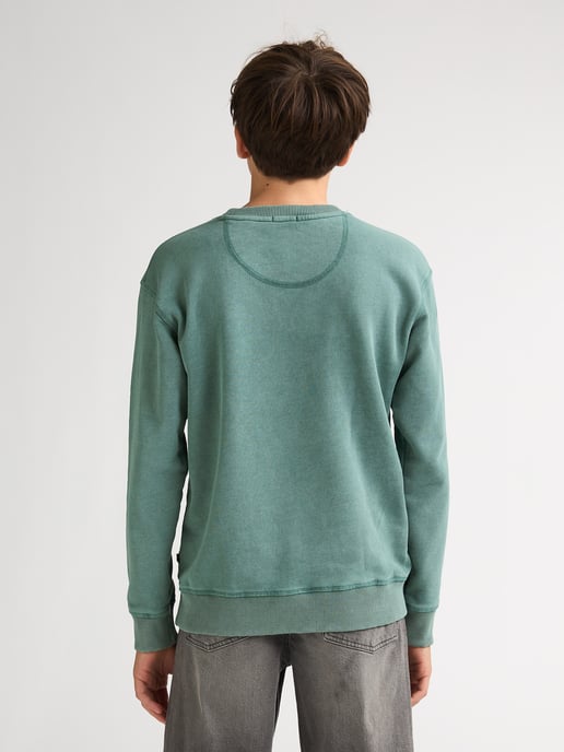 Petrol Industries - Jongens Bedrukte sweater met ronde hals Ranchero - Groen - Image 4