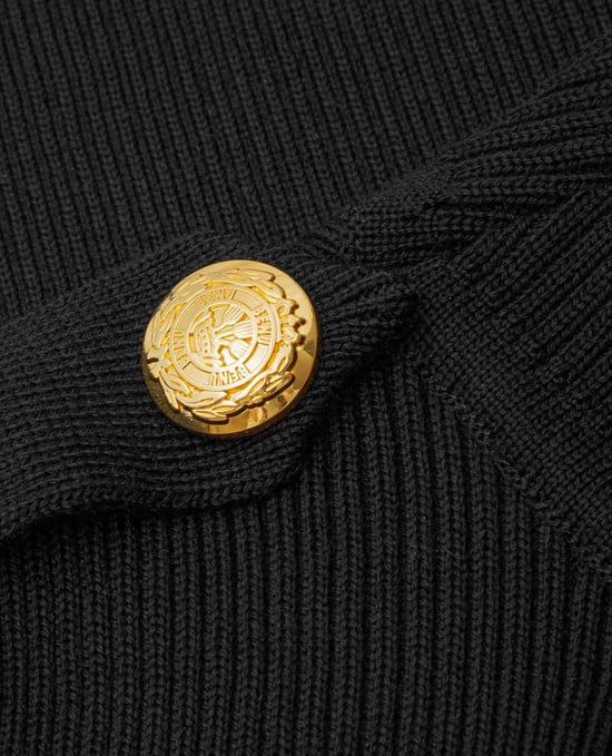 BENU Svart Dam Merino Wool Polotröja - Image 5