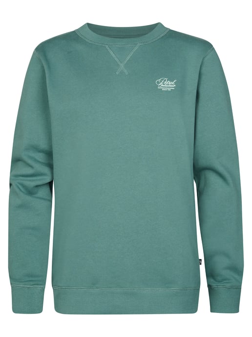 Petrol Industries - Jongens Sweater met print en ronde hals Ocotillo - Groen - Image 1