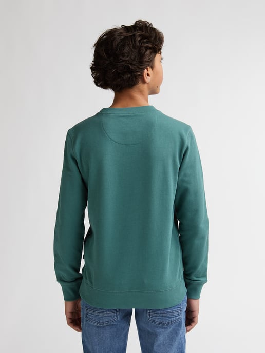 Petrol Industries - Jongens Sweater met print en ronde hals Ocotillo - Groen - Image 4