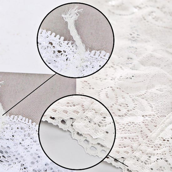 Aquarius Women's Lace Anti Slip Thigh Band And Discreet Phone Pocket Holder Comfortable Chafing Prevention Underwear Accessory For Summer Dresses In White - Image 6
