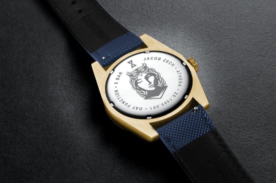 Jacob Zech Horloge Athena Goud - Image 4