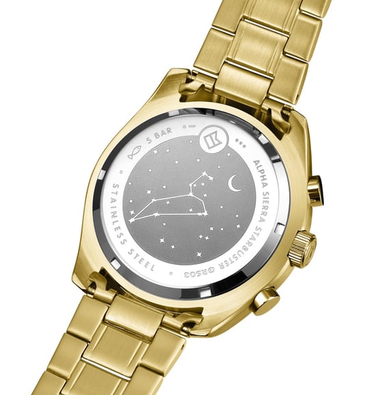 Alpha Sierra Horloge Starbuster Goud - Image 5