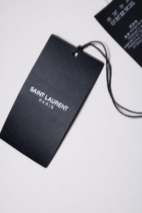 Saint Laurent, sprucket läderhalsband - Image 5
