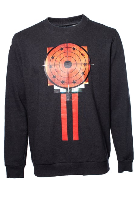 Givenchy, Grijze crewneck trui met print - Image 1