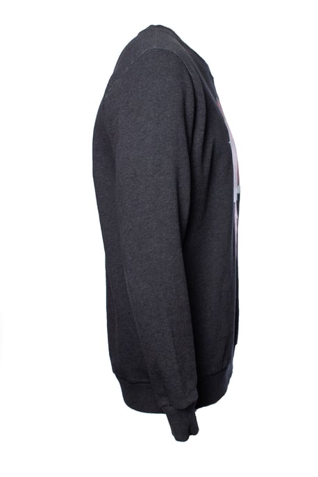 Givenchy, Grijze crewneck trui met print - Image 3